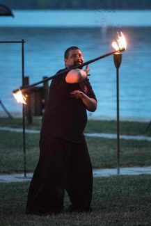 Balatonfüred Kemping Napok Tűzzsonglőr Bemutató 2019