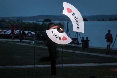 Balatonfüred Kemping Napok Tűzzsonglőr Bemutató 2019