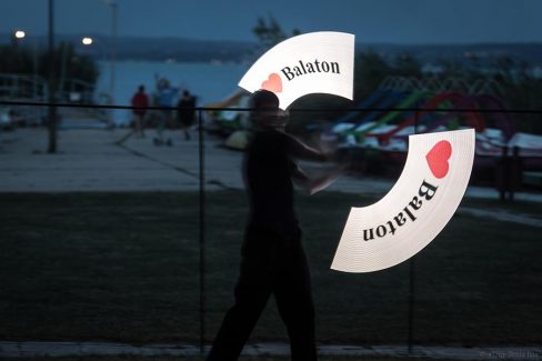 Balatonfüred Kemping Napok Tűzzsonglőr Bemutató 2019