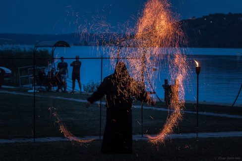 Balatonfüred Kemping Napok Tűzzsonglőr Bemutató 2019
