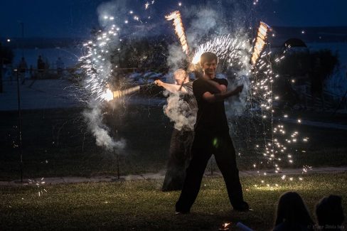 Balatonfüred Kemping Napok Tűzzsonglőr Bemutató 2019
