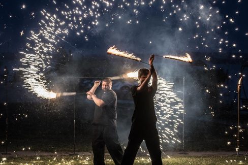 Balatonfüred Kemping Napok Tűzzsonglőr Bemutató 2019