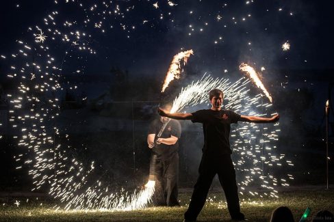 Balatonfüred Kemping Napok Tűzzsonglőr Bemutató 2019