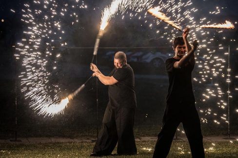 Balatonfüred Kemping Napok Tűzzsonglőr Bemutató 2019