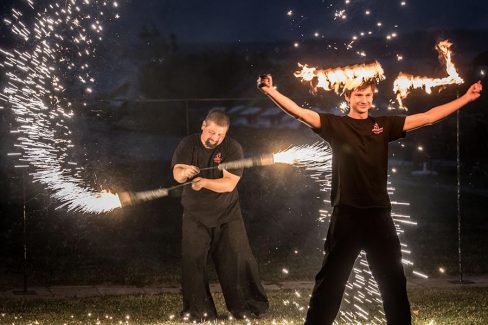 Balatonfüred Kemping Napok Tűzzsonglőr Bemutató 2019