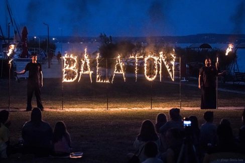 Balatonfüred Kemping Napok Tűzzsonglőr Bemutató 2019