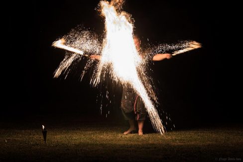Balatonfüred Kemping Napok Tűzzsonglőr Bemutató 2019