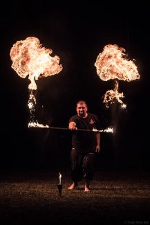 Balatonfüred Kemping Napok Tűzzsonglőr Bemutató 2019