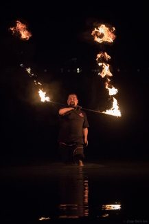 Balatonfüred Kemping Napok Tűzzsonglőr Bemutató 2019