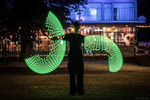Balatonfüred Kemping Napok Tűzzsonglőr Bemutató 2019