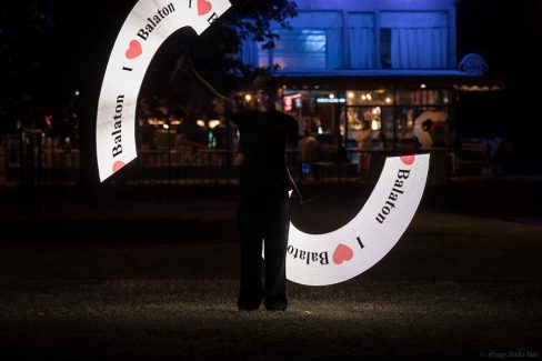 Balatonfüred Kemping Napok Tűzzsonglőr Bemutató 2019