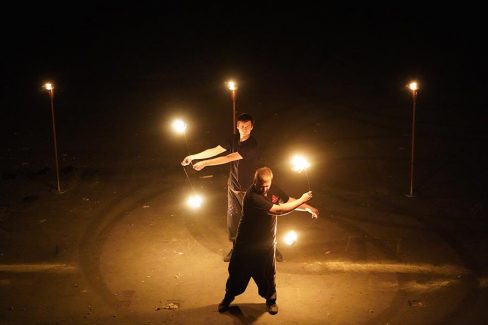 Budapest Vásárcsarnok Tűzzsonglőr Fotózás 2019