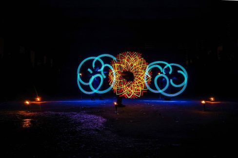 Budapest Vásárcsarnok Tűzzsonglőr Fotózás 2019