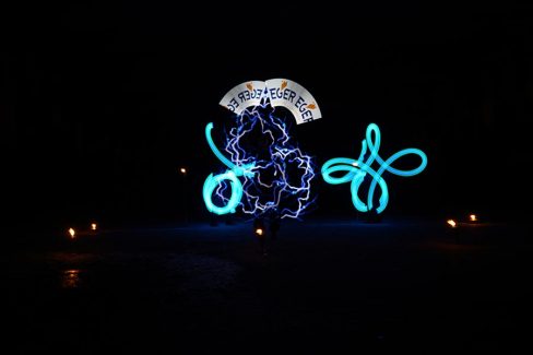 Budapest Vásárcsarnok Tűzzsonglőr Fotózás