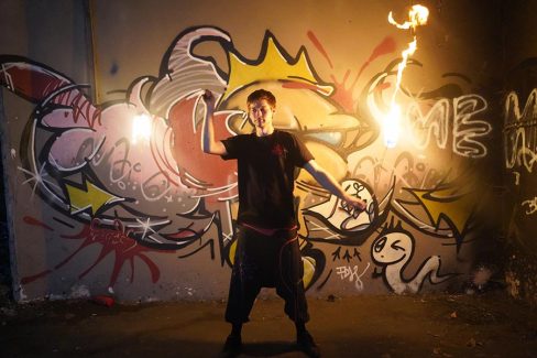 Budapest Vásárcsarnok Tűzzsonglőr Fotózás 2019