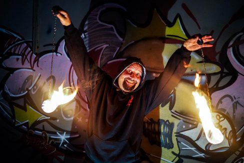 Budapest Vásárcsarnok Tűzzsonglőr Fotózás 2019