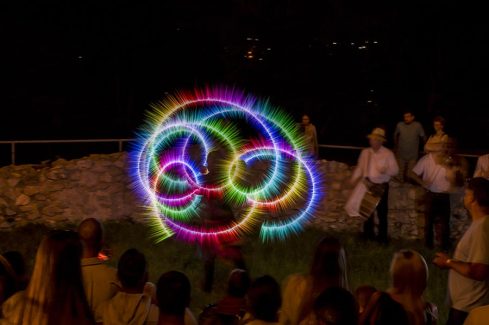 Diósgyőri vár-Szerelmesek Éjszakája Tűzzsonglőr Műsor 2019