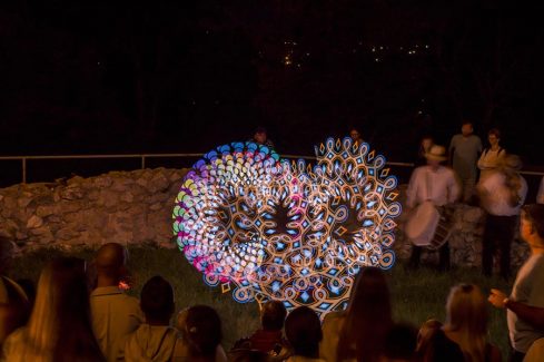 Diósgyőri vár-Szerelmesek Éjszakája Tűzzsonglőr Műsor 2019