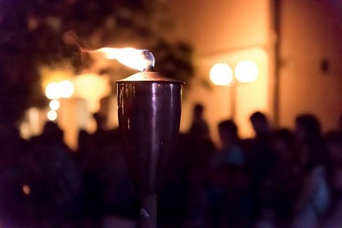 Múzeumok Éjszakája, Eger, Tűzzsonglőr Műsor 2019