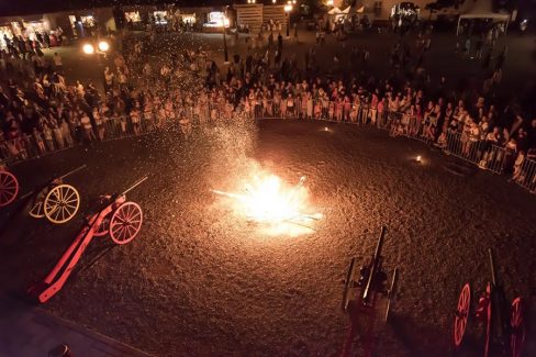 Múzeumok Éjszakája, Eger, Tűzzsonglőr Műsor 2019