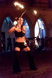 Múzeumok Éjszakája, Eger, Tűzzsonglőr Műsor 2019