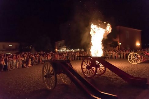 Múzeumok Éjszakája, Eger, Tűzzsonglőr Műsor 2019