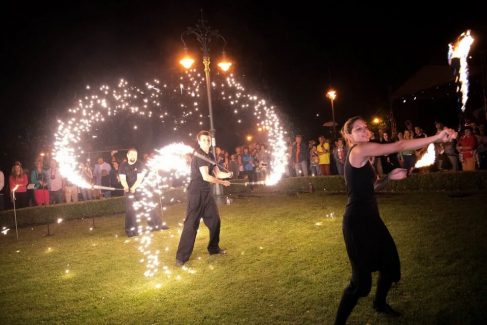 Egri Bikavér Ünnep 2017 - Tűzzsonglőr bemutató