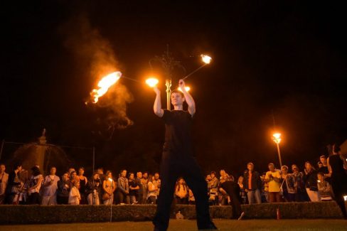 Egri Bikavér Ünnep 2017 - Tűzzsonglőr bemutató
