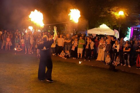 Egri Bikavér Ünnep 2017 - Tűzzsonglőr bemutató