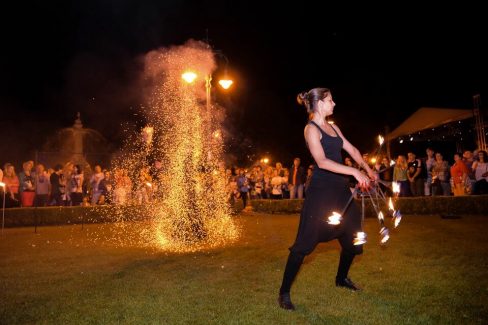 Egri Bikavér Ünnep 2017 - Tűzzsonglőr bemutató