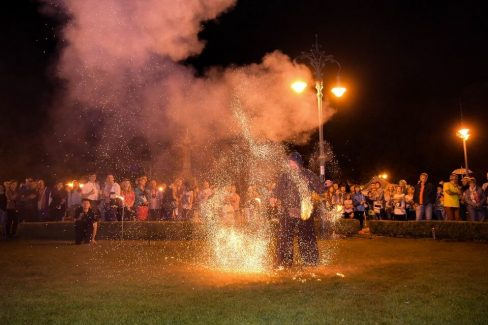 Egri Bikavér Ünnep 2017 - Tűzzsonglőr bemutató