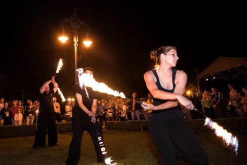 Egri Bikavér Ünnep 2017 - Tűzzsonglőr bemutató