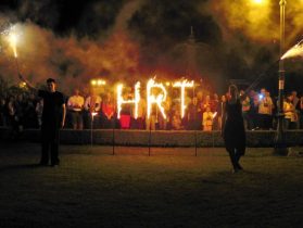 Egri Bikavér Ünnep 2017 - Tűzzsonglőr bemutató