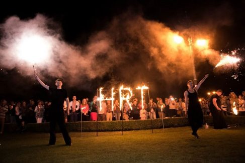 Egri Bikavér Ünnep 2017 - Tűzzsonglőr bemutató