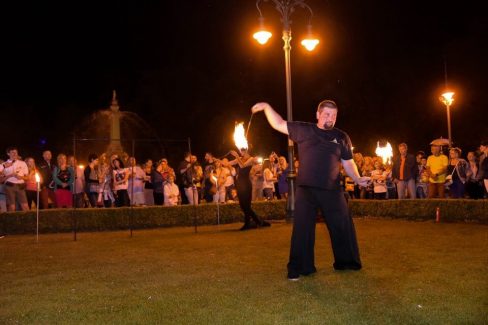 Egri Bikavér Ünnep 2017 - Tűzzsonglőr bemutató