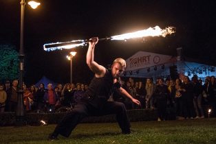 Egri Bikavér Ünnep - HRT Spedition, Tűzzsonglőr Műsor 2019