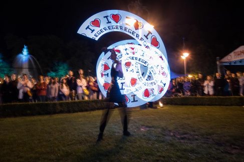 Egri Bikavér Ünnep - HRT Spedition, Tűzzsonglőr Műsor 2019