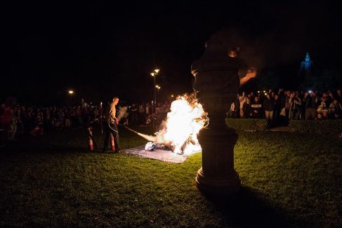 Egri Bikavér Ünnep - HRT Spedition, Tűzzsonglőr Műsor 2019