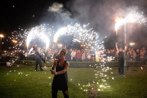 Egri Bikavér Ünnep - HRT Spedition, Tűzzsonglőr Műsor 2019