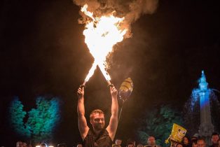 Egri Bikavér Ünnep - HRT Spedition, Tűzzsonglőr Műsor 2019