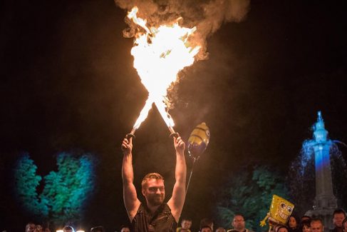 Egri Bikavér Ünnep - HRT Spedition, Tűzzsonglőr Műsor 2019