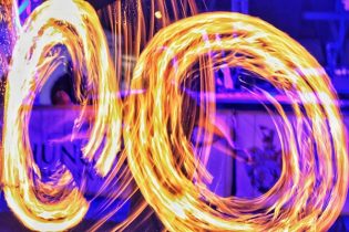 Hajdúszoboszlói Bioétel- és Borfesztivál Tűzzsonglőr Műsor 2019