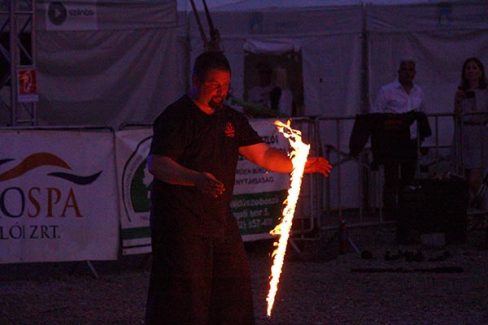 Hajdúszoboszlói Grillétel- és Sörfesztivál Tűzzsonglőr Műsor 2019