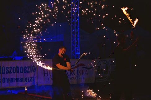 Hajdúszoboszlói Grillétel- és Sörfesztivál Tűzzsonglőr Műsor 2019