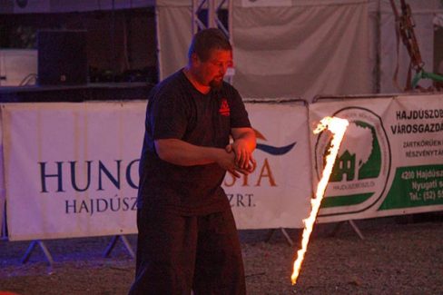 Hajdúszoboszlói Grillétel- és Sörfesztivál Tűzzsonglőr Műsor 2019