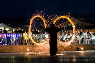Marso partnertalálkozó, Avalon Park, Miskolc, Tűzzsonglőr Műsor 2019