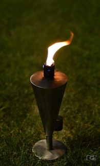 Sajóbábony, augusztus 20-i ünnepség tűzzsonglőr bemutató, 2019