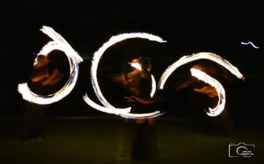 Sajóbábony, augusztus 20-i ünnepség tűzzsonglőr bemutató, 2019