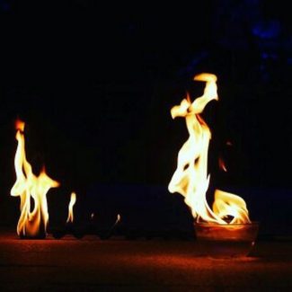 Düsseldorf, Ungartag, Feuertanz, 2016