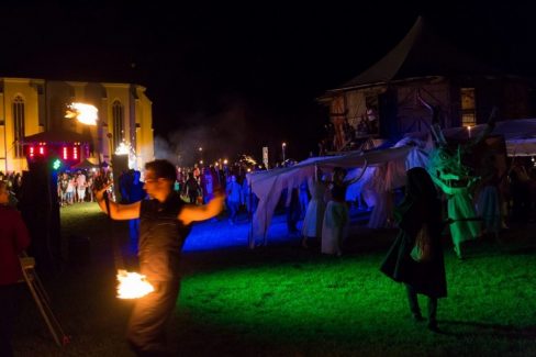 Nyírbátor, Szárnyassárkány Fesztivál, Tűzzsonglőr Műsor, 2016